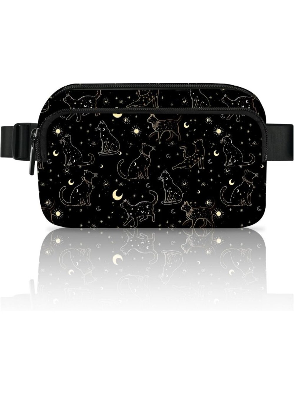 Waterproof Cat Fanny Pack | Adjustable Travel Belt Bag & Crossbody for Women